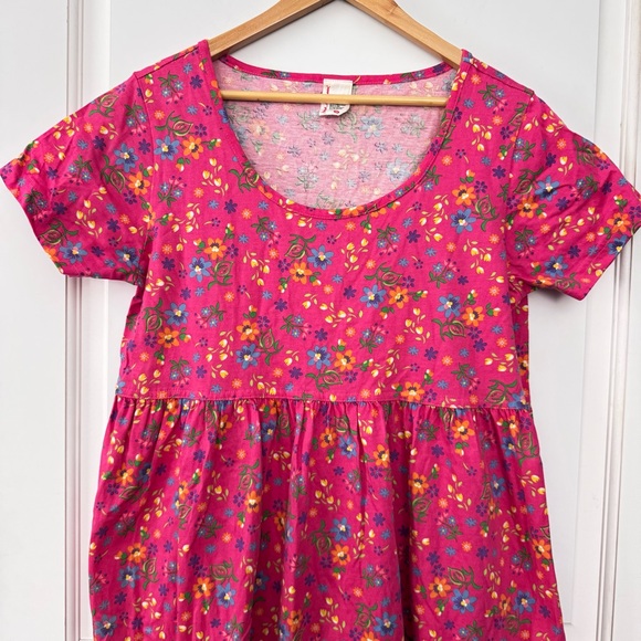 Hanna Anderson 100% cotton floral maxi dress. Size Medium. Mommy & me. - Picture 4 of 5